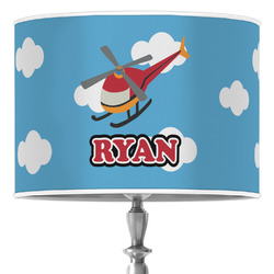 Helicopter Drum Lamp Shade (Personalized)