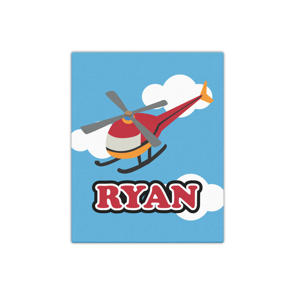 Helicopter 16x20 - Canvas Print - Front View