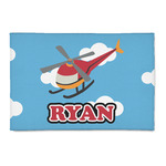 Helicopter Patio Rug (Personalized)