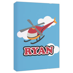 Helicopter Canvas Print - 20x30 (Personalized)