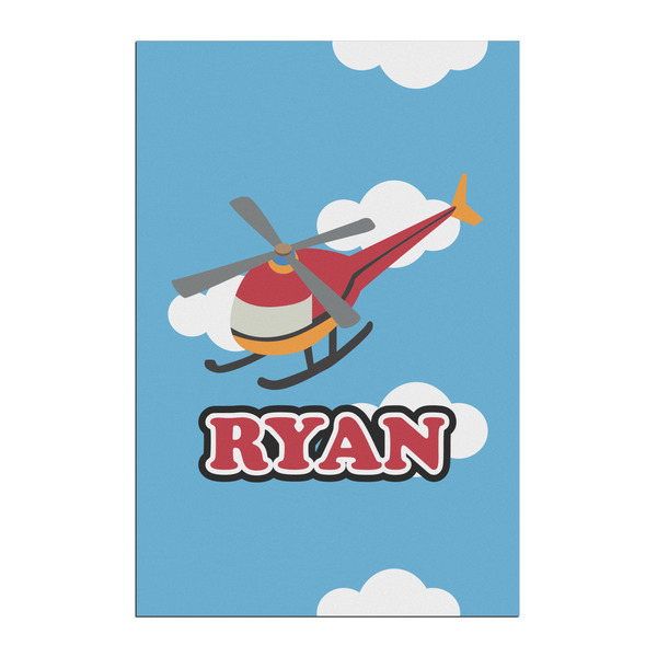 Custom Helicopter Posters - Matte - 20x30 (Personalized)