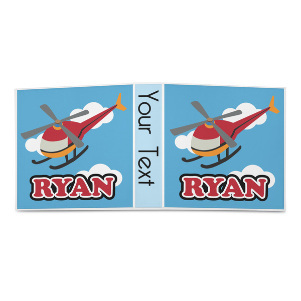 Helicopter 3-Ring Binder Approval- 2in