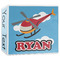 Helicopter 3-Ring Binder - 3 inch (Personalized)