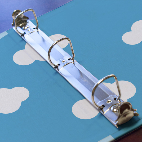 Helicopter 3 Ring Binders - Full Wrap - 1" - DETAIL