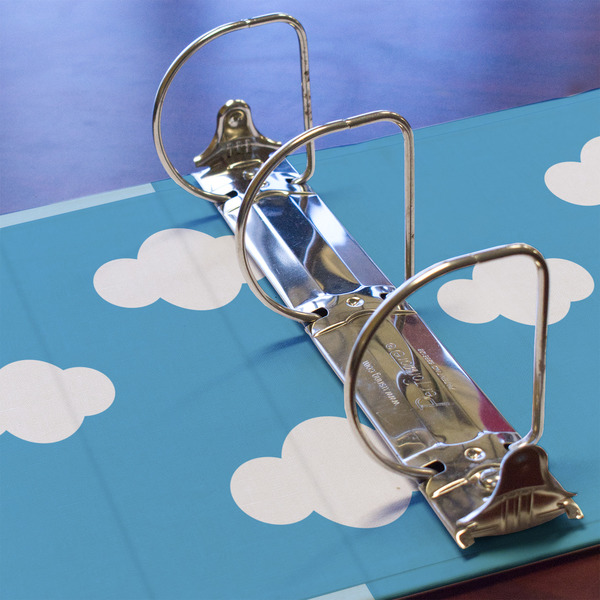 Helicopter 3 Ring Binders - Full Wrap - 3" - DETAIL