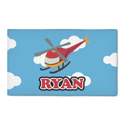 Helicopter 3' x 5' Patio Rug (Personalized)