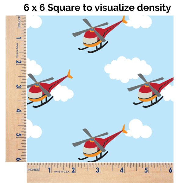 Helicopter 6x6 Swatch of Fabric