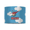 Helicopter 8" Drum Lampshade - FRONT (Fabric)