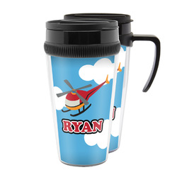 Helicopter Acrylic Travel Mug (Personalized)