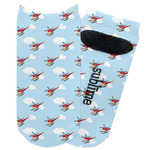 Helicopter Adult Ankle Socks (Personalized)