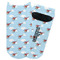 Helicopter Adult Ankle Socks - Single Pair - Front and Back