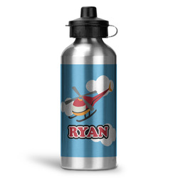 Helicopter Water Bottles - 20 oz - Aluminum (Personalized)