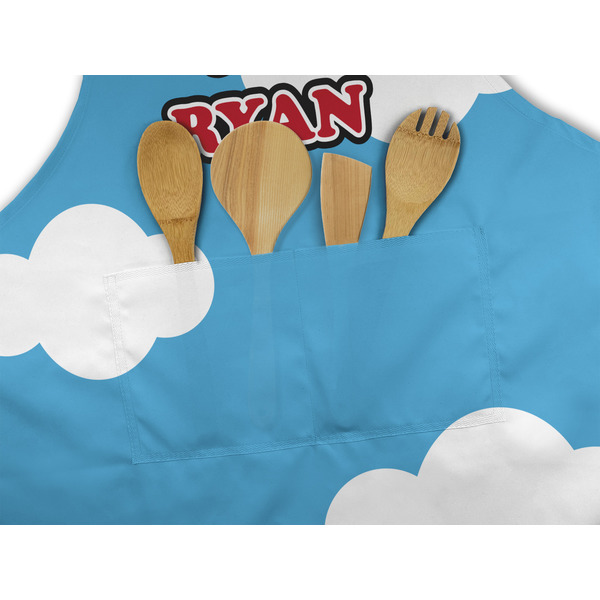 Helicopter Apron - Pocket Detail with Props