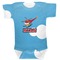 Helicopter Baby Bodysuit 3-6 (Personalized)