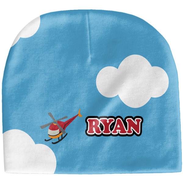 Custom Helicopter Baby Hat (Beanie) (Personalized)