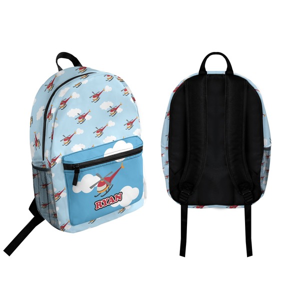 Helicopter Backpack front and back - Apvl