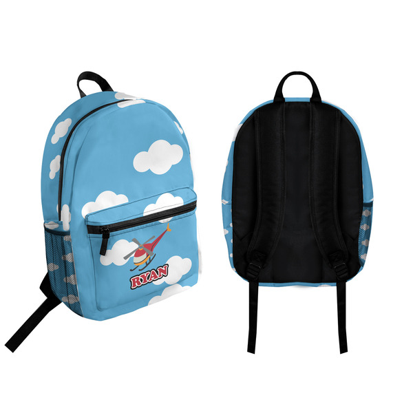 Helicopter Backpack front and back - Apvl