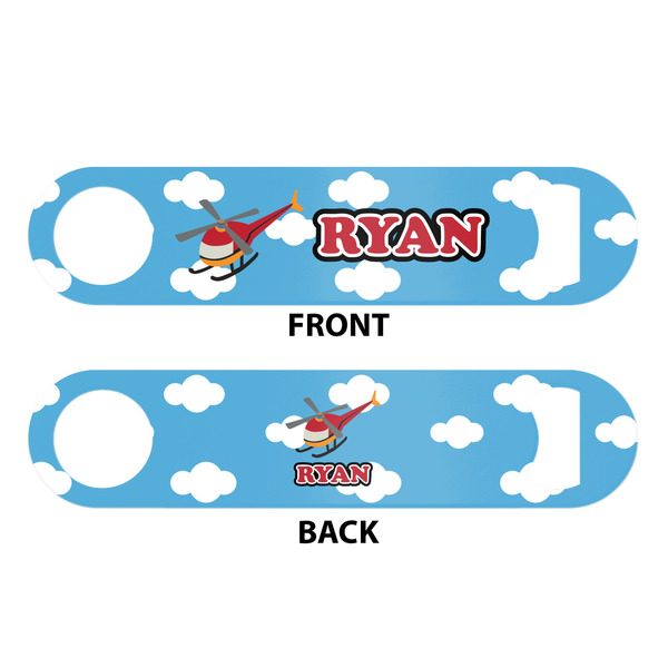 Helicopter Bar Bottle Opener - White - Approval