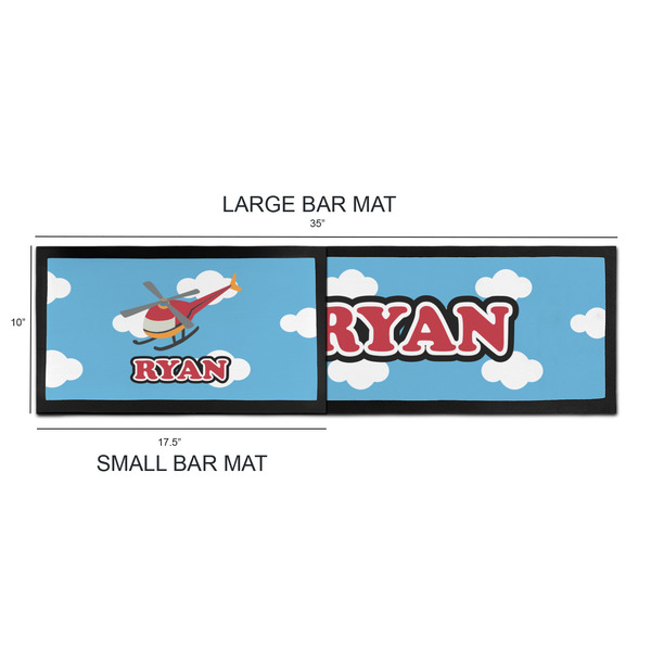 Helicopter Bar Mats - Sizing Chart