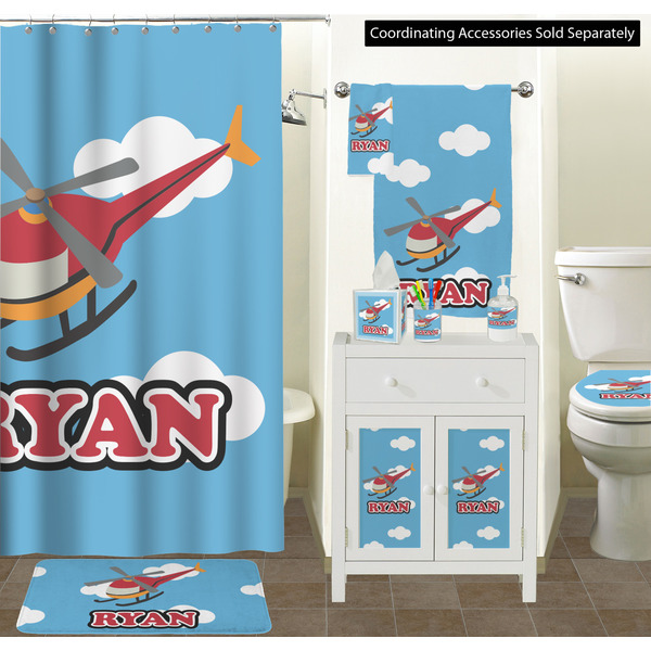 Helicopter Bathroom Scene