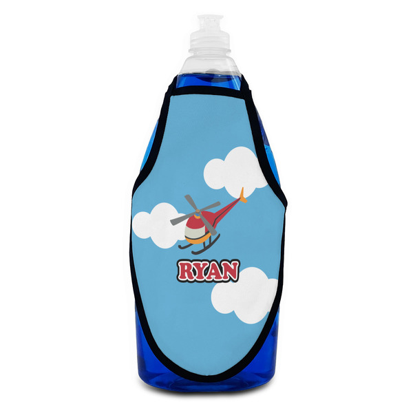 Helicopter Bottle Apron - Soap - FRONT