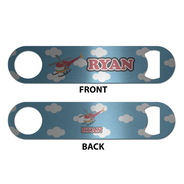 Helicopter Bottle Opener - Front & Back