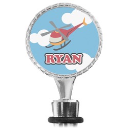 Helicopter Wine Bottle Stopper (Personalized)