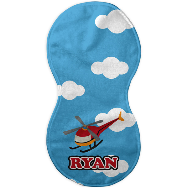 Helicopter Burp Peanut Shaped Flat