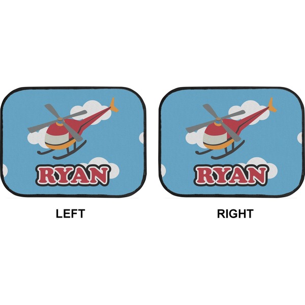 Helicopter Car Floor Mats (Back Seat) (Approval)