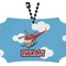 Helicopter Rear View Mirror Ornament (Personalized)