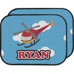 Helicopter Car Floor Mats (Back Seat) (Personalized)