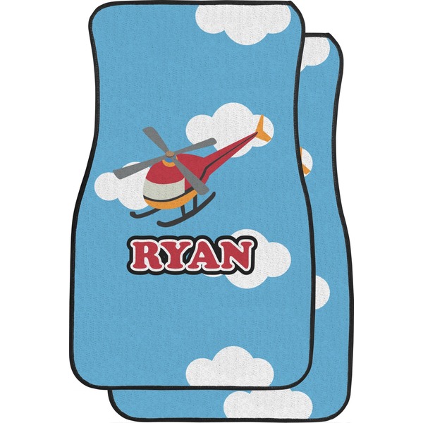 Custom Helicopter Car Floor Mats (Personalized)