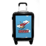 Helicopter Carry On Hard Shell Suitcase (Personalized)