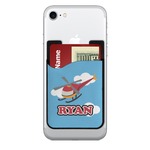 Helicopter 2-in-1 Cell Phone Credit Card Holder & Screen Cleaner (Personalized)