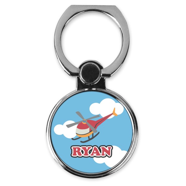 Custom Helicopter Cell Phone Ring Stand & Holder (Personalized)