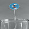 Helicopter Clear Plastic 7" Stir Stick - Oval - Main