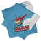 Helicopter Cloth Napkins - Personalized Lunch (PARENT MAIN Set of 4)