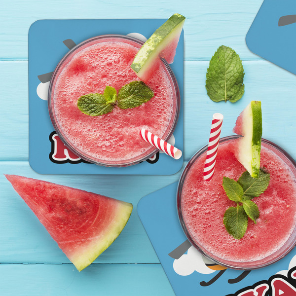 Helicopter Coaster Set - LIFESTYLE