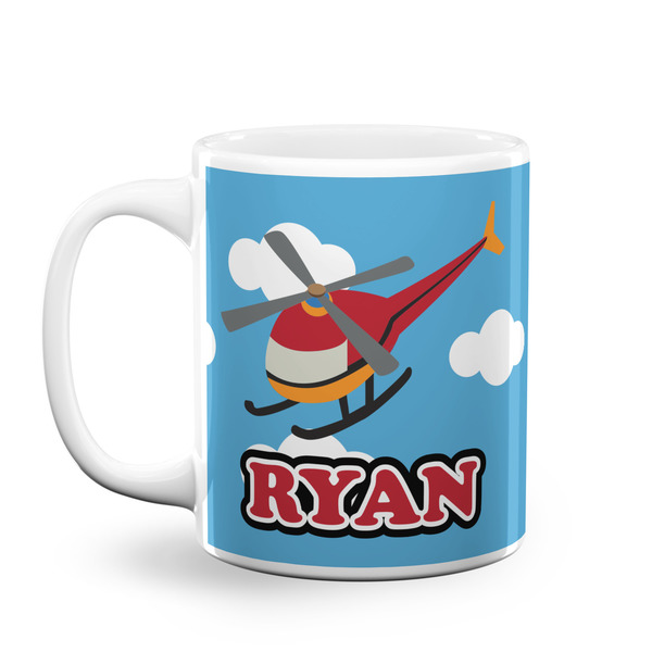 Custom Helicopter Coffee Mug (Personalized)
