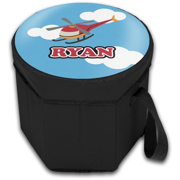 Helicopter Collapsible Personalized Cooler & Seat (Closed)