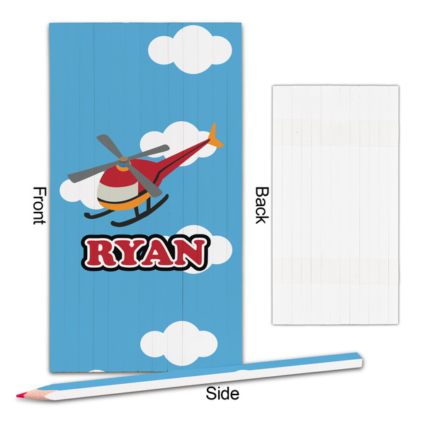 Helicopter Colored Pencils - Approval