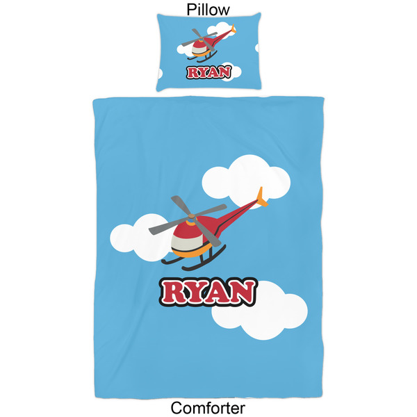 Helicopter Comforter Set - Twin - Approval