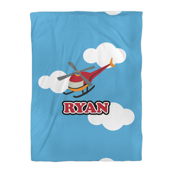Helicopter Comforter - Twin XL - Front