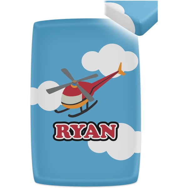 Helicopter Crib Fitted Sheet - Apvl