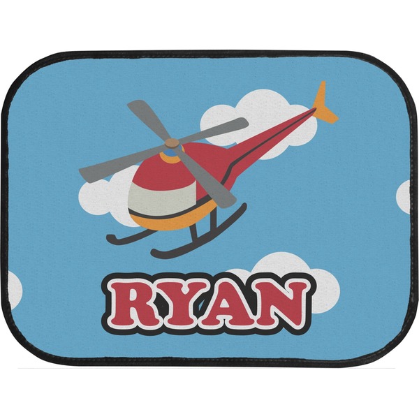 Helicopter Custom Car Floor Mats (Back Seat)