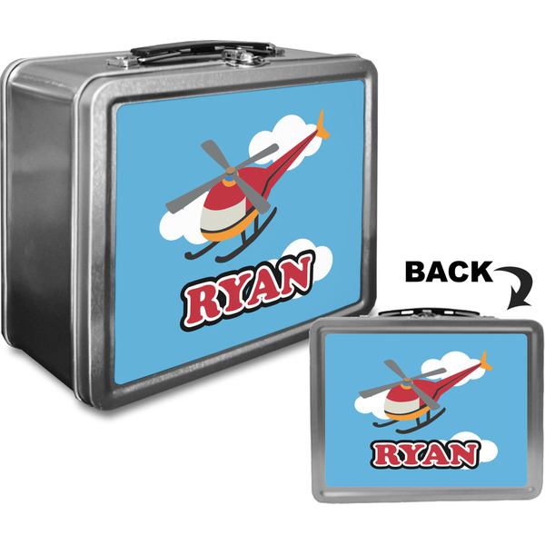 Helicopter Custom Lunch Box / Tin Approval