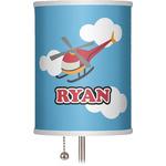 Helicopter 7" Drum Lamp Shade (Personalized)