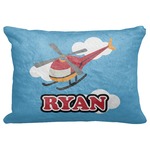 Helicopter Decorative Baby Pillowcase - 16"x12" (Personalized)