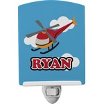 Helicopter Ceramic Night Light (Personalized)