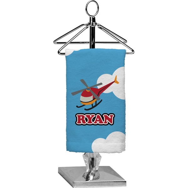 Custom Helicopter Finger Tip Towel - Full Print (Personalized)